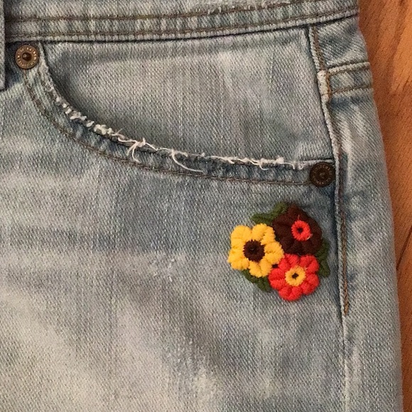 Citizens of Humanity Love Denim Mini Skirt Size 29 - Picture 7 of 15